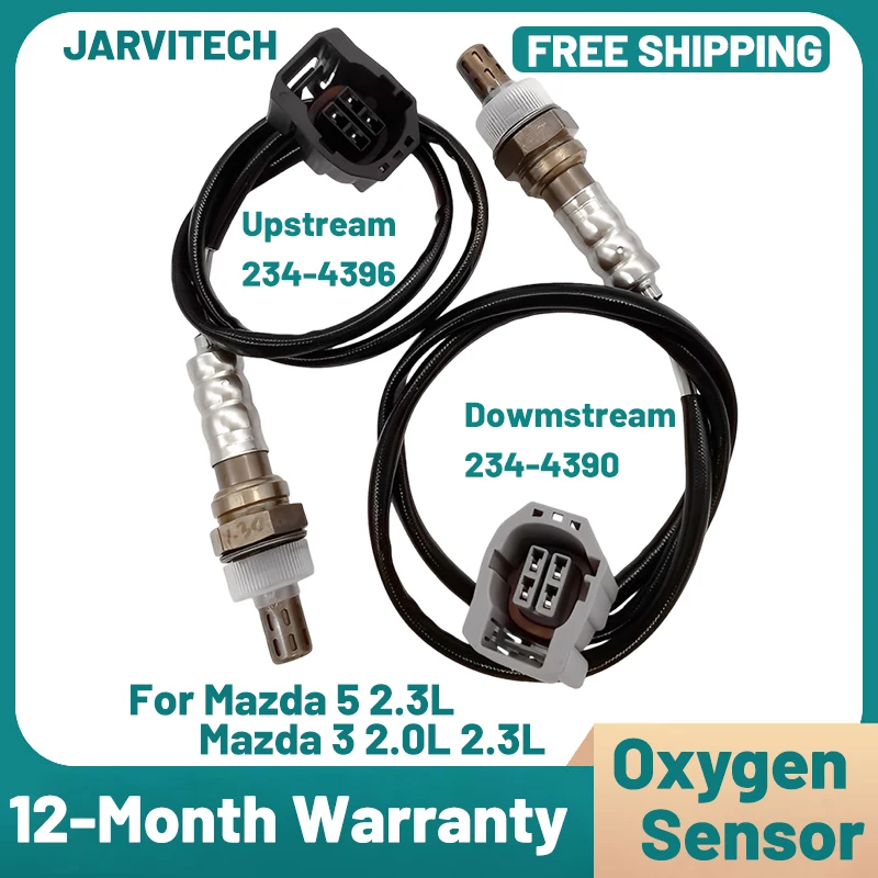 Oxygen Sensor 234-4396 234-4390 Fit For Mazda 5 2.3L 2006-2007 Mazda 3 2.0L 2.3L 2004 2005 Upstream Downstream 4 Wires
Oxygen Sensor 234-4396 234-4390 Fit For Mazda 5 2.3L 2006-2007 Mazda 3 2.0L 2.3L 2004 2005 Upstream Downstream 4 Wires