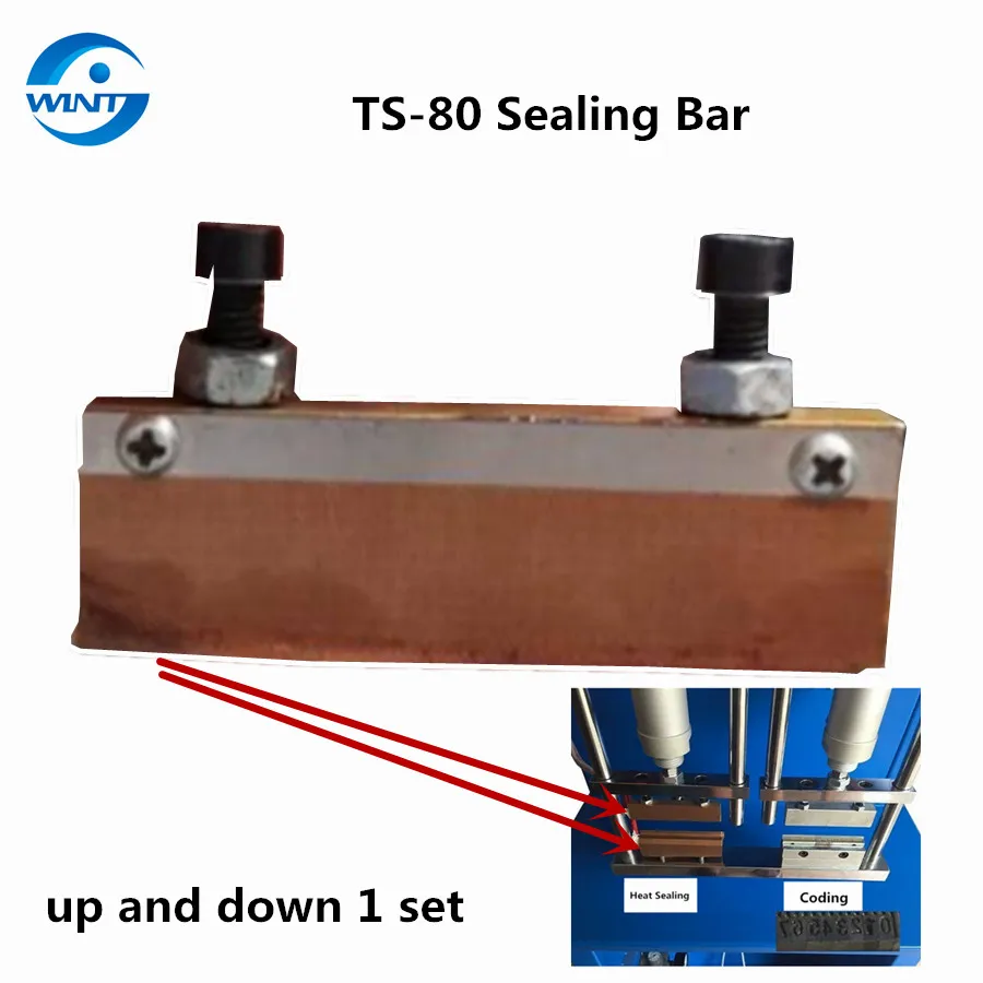 Heat Sealing Bar Accessories Of TS-80 Professional Cosmetic Cream Soft Plastic Aluminium Tube Sealing Machine Toothpaste
Heat Sealing Bar Accessories Of TS-80 Professional Cosmetic Cream Soft Plastic Aluminium Tube Sealing Machine Toothpaste