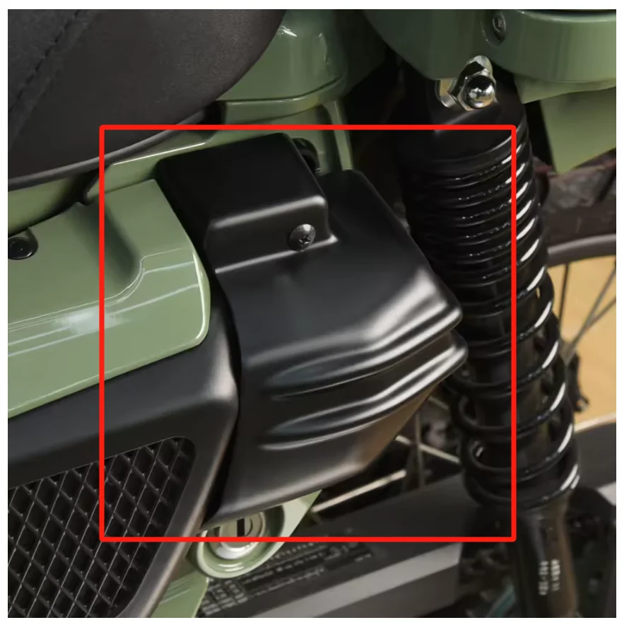 CT125 Air Filter Cover For Honda Hunter Cub CT125 JA55 JA65 Trail125 2020-2024 Air Filter Guard Trim Cover Intake Box Clean
CT125 Air Filter Cover For Honda Hunter Cub CT125 JA55 JA65 Trail125 2020-2024 Air Filter Guard Trim Cover Intake Box Clean