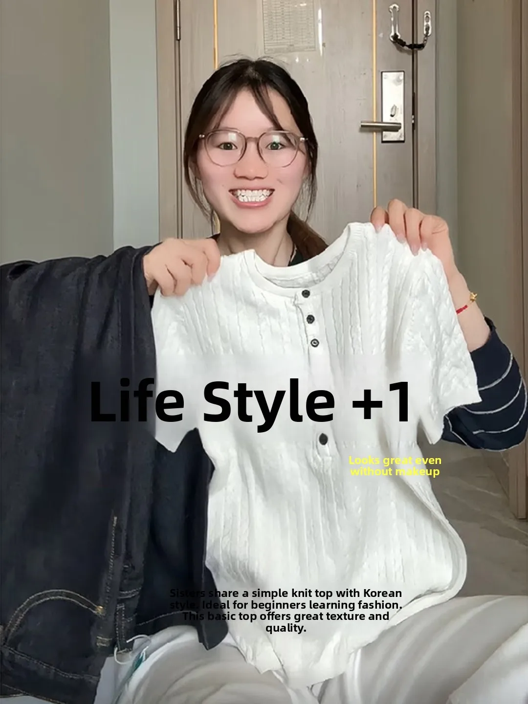 Slim Fit Short Sleeve Knitted Sweater Women's Summer Fashionable Versatile Henry Collar Twist Shoulder Knitwear Casual Style
Slim Fit Short Sleeve Knitted Sweater Women's Summer Fashionable Versatile Henry Collar Twist Shoulder Knitwear Casual Style