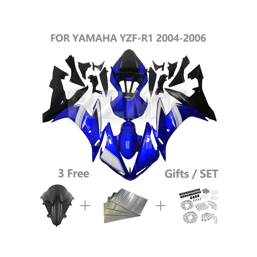 Fairing Kit For Motorcycle YAMAHA YZF-R1 2004-2006 YZF R1 Motorcycle Frame & Body Parts ABS Injection Fairing Parts Y1005-118a
Fairing Kit For Motorcycle YAMAHA YZF-R1 2004-2006 YZF R1 Motorcycle Frame & Body Parts ABS Injection Fairing Parts Y1005-118a