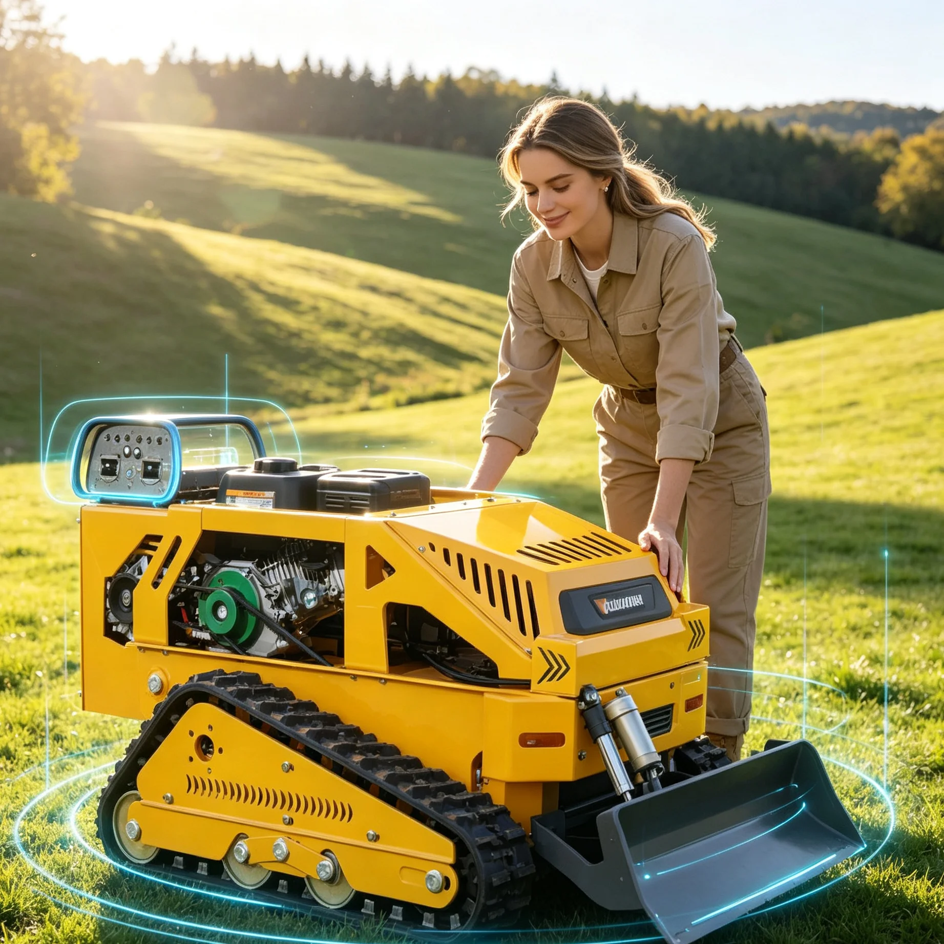 Customized Intelligent Return Charging Robot Lawn Mower Auto Docking Remote Control Lawn Mower Unattended Work
Customized Intelligent Return Charging Robot Lawn Mower Auto Docking Remote Control Lawn Mower Unattended Work