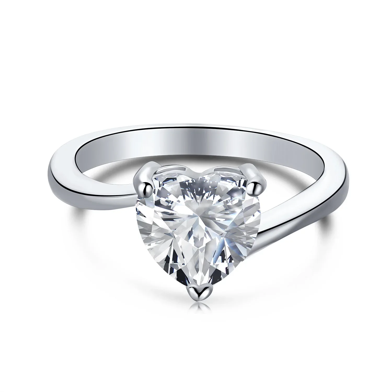 STL Cross Border Hot Selling S925 Silver Ring Set with Love Shaped 5A Zircon for Women, Sweet and Simple Silver
STL Cross Border Hot Selling S925 Silver Ring Set with Love Shaped 5A Zircon for Women, Sweet and Simple Silver