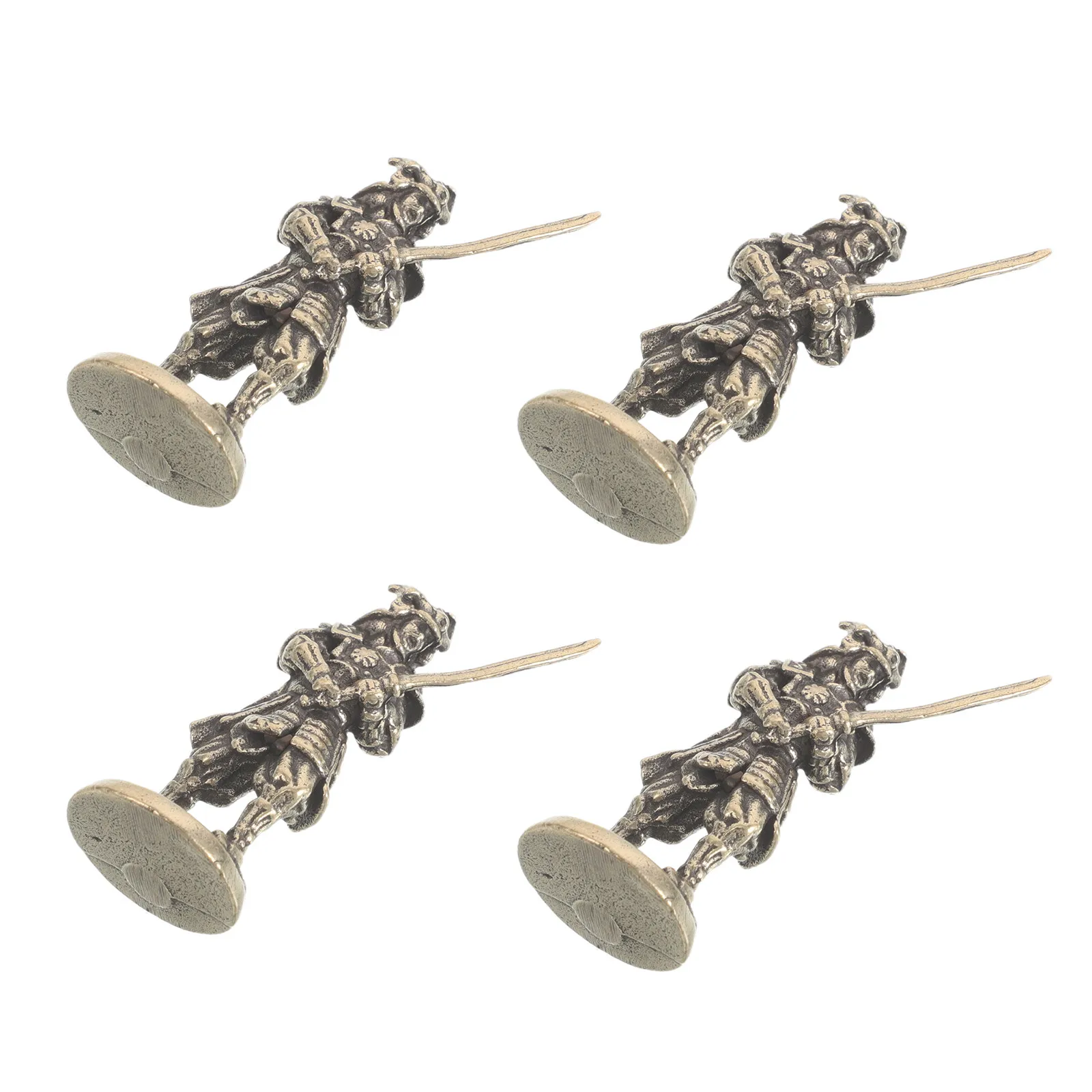 4Pcs Brass Samurai Figures Traditional Japanese General Warrior Decorative Statues for Bonsai Office Desk Zen Home Display
4Pcs Brass Samurai Figures Traditional Japanese General Warrior Decorative Statues for Bonsai Office Desk Zen Home Display
