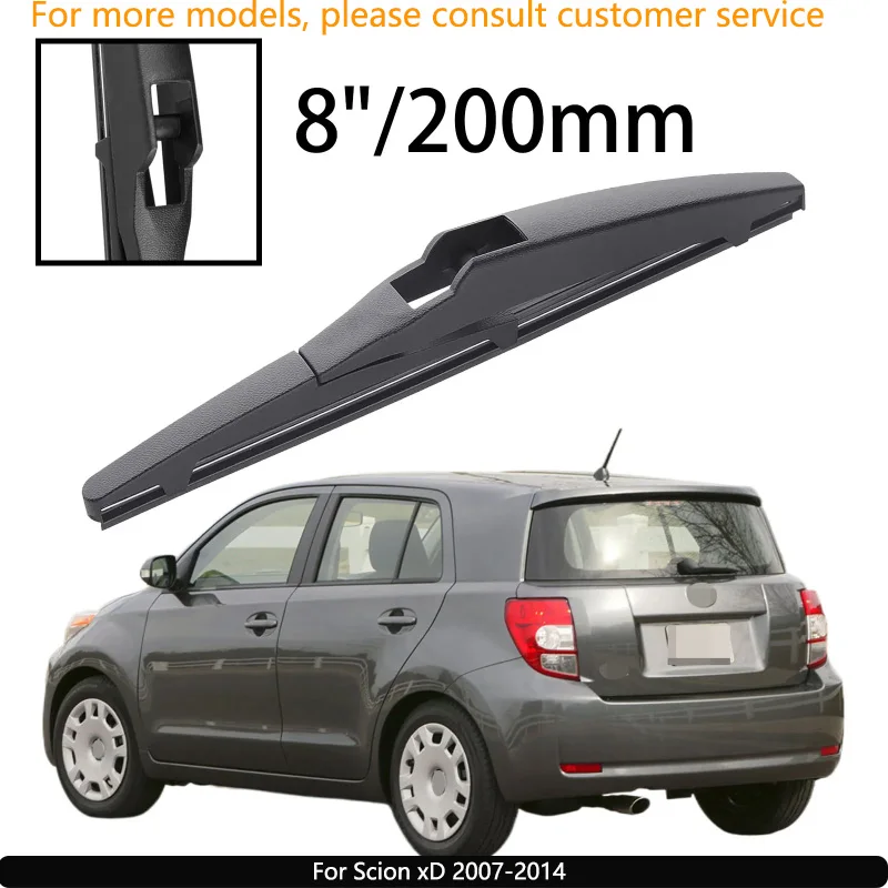 For Scion xD 2007-2014 Car Accessories 8" Rear Windshield Windscreen Washer Wiper Blade
For Scion xD 2007-2014 Car Accessories 8" Rear Windshield Windscreen Washer Wiper Blade
