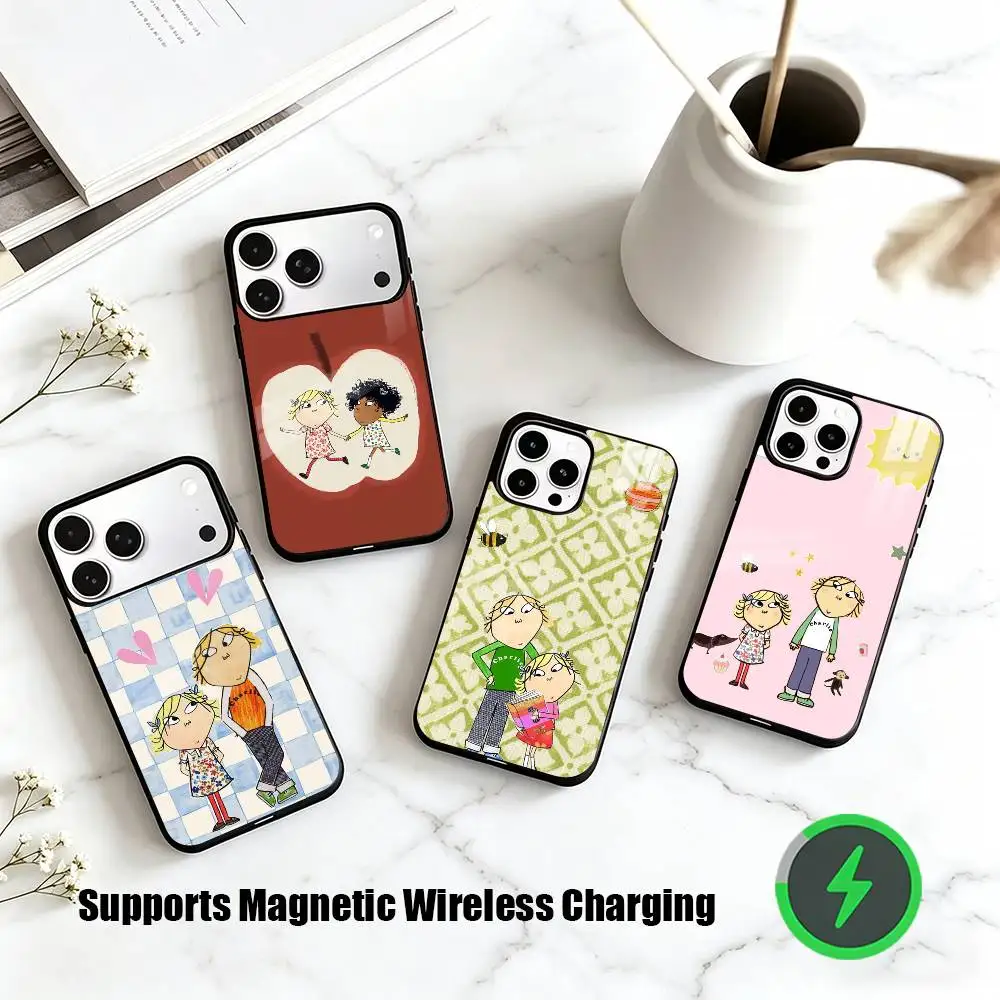 Cute Charlie Lola Graphic Phone Case For iPhone17,16,15,14,13,12,11 Plus,Pro Allows magnetic wireless charging
Cute Charlie Lola Graphic Phone Case For iPhone17,16,15,14,13,12,11 Plus,Pro Allows magnetic wireless charging