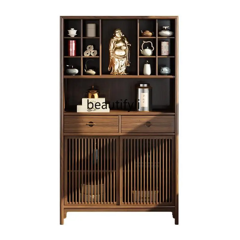 Ebony Bogu storage solid wood display storage balcony tea water cabinet
Ebony Bogu storage solid wood display storage balcony tea water cabinet
