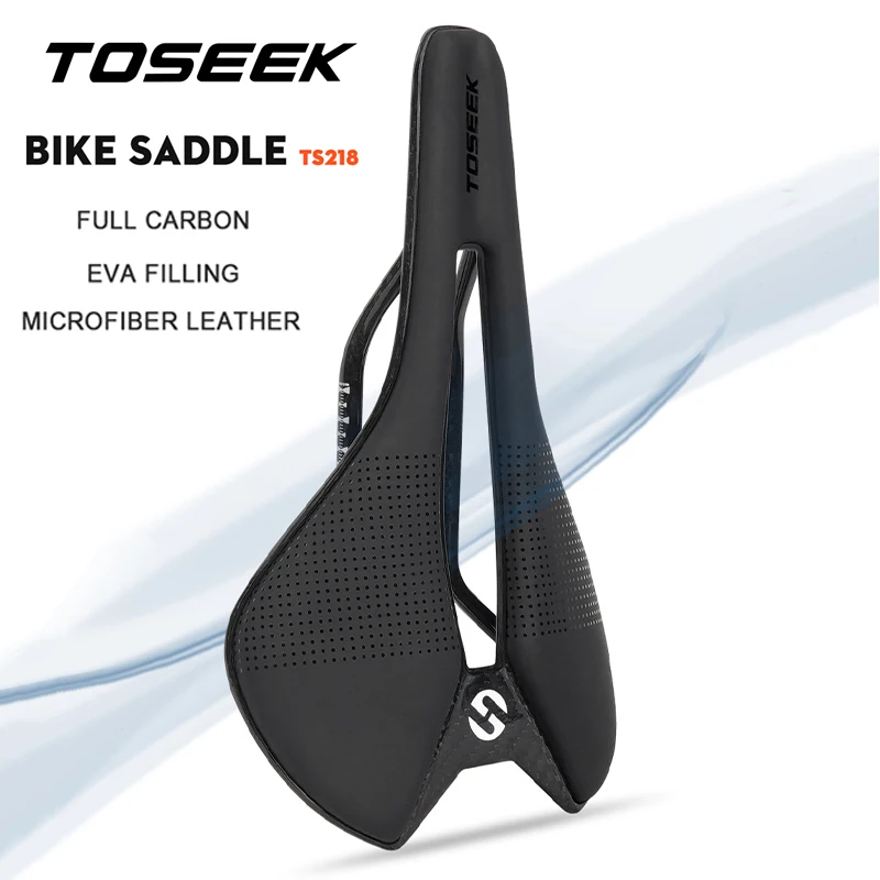 TOSEEK Mtb Carbon Saddle Ultralight Bicycle Seat Cushion Hollow Mountain Bike Saddle Cover Cycling Seat Parts Mtb Aceseories
TOSEEK Mtb Carbon Saddle Ultralight Bicycle Seat Cushion Hollow Mountain Bike Saddle Cover Cycling Seat Parts Mtb Aceseories