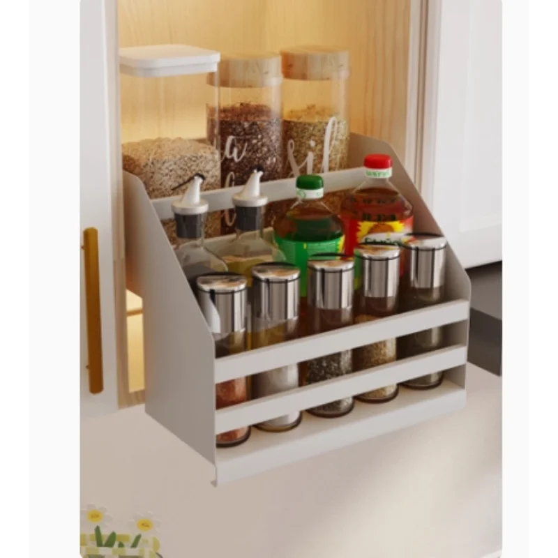 Cabinet Lifting Basket Cabinet Pull-down Seasoning Rack Seasoning Storage Rack Double Size
Cabinet Lifting Basket Cabinet Pull-down Seasoning Rack Seasoning Storage Rack Double Size
