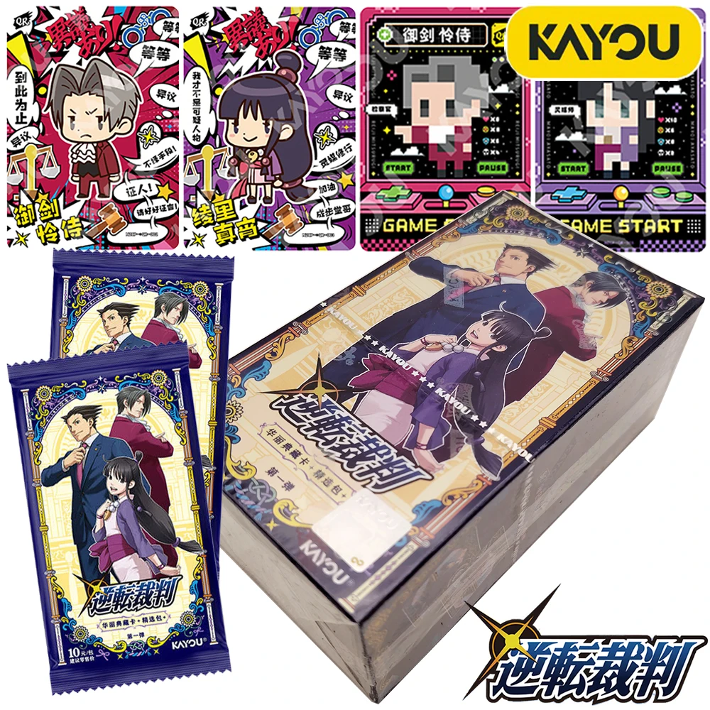 New Official Kayou Ace Attorney Limited Collection Cards Grating Craft Game Character Cards Fans Treasure Fun Peripheral Toys
New Official Kayou Ace Attorney Limited Collection Cards Grating Craft Game Character Cards Fans Treasure Fun Peripheral Toys