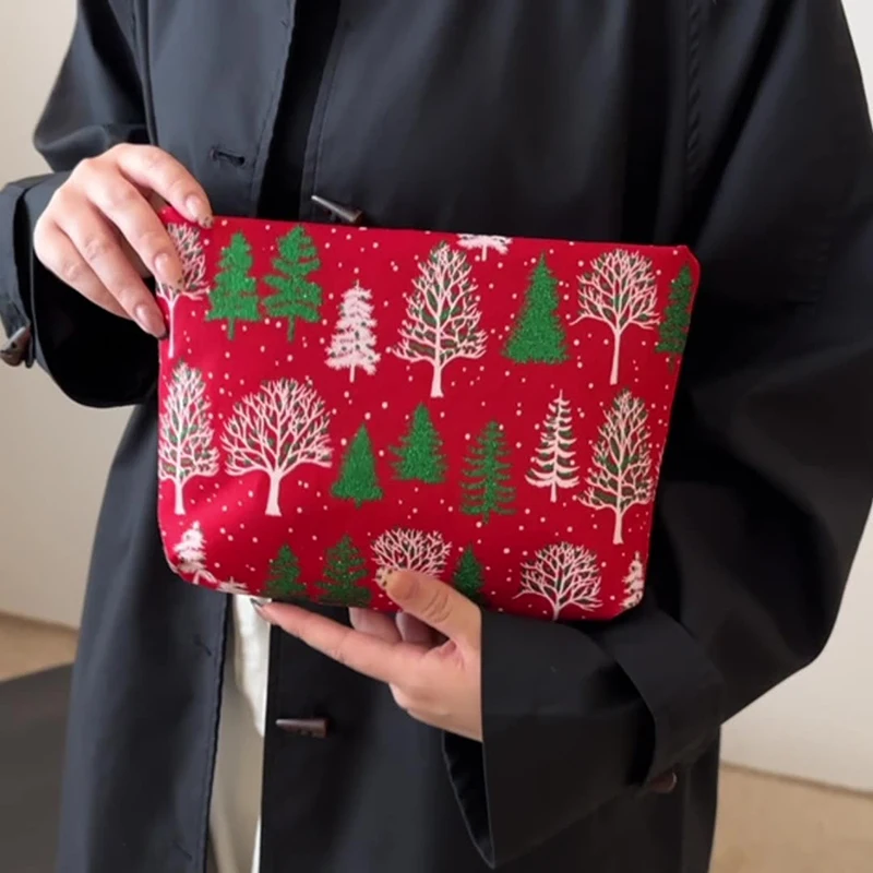 Santa Tree Printed Polyester Cosmetic Bag Organizer Zipper Storage Pouch Office Supplies Pencil Case Halloween Christmas Gift
Santa Tree Printed Polyester Cosmetic Bag Organizer Zipper Storage Pouch Office Supplies Pencil Case Halloween Christmas Gift