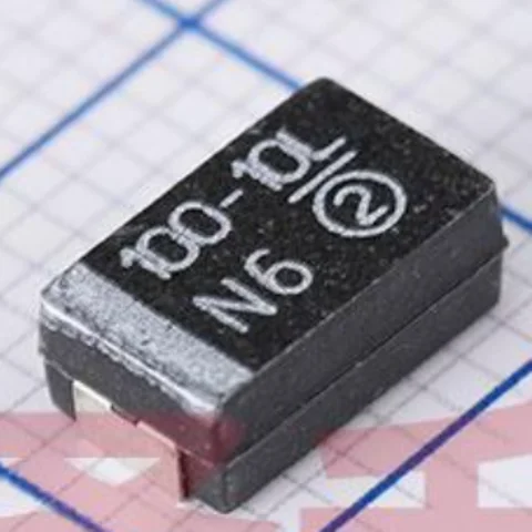 CASE-D-7343 2917 100-10L NEW Original SMD Black Tantalum Capacitor 10V ±10% 100uF 100mΩ 100UF 10% 10V 593D107X9010D2TE3 100-10L