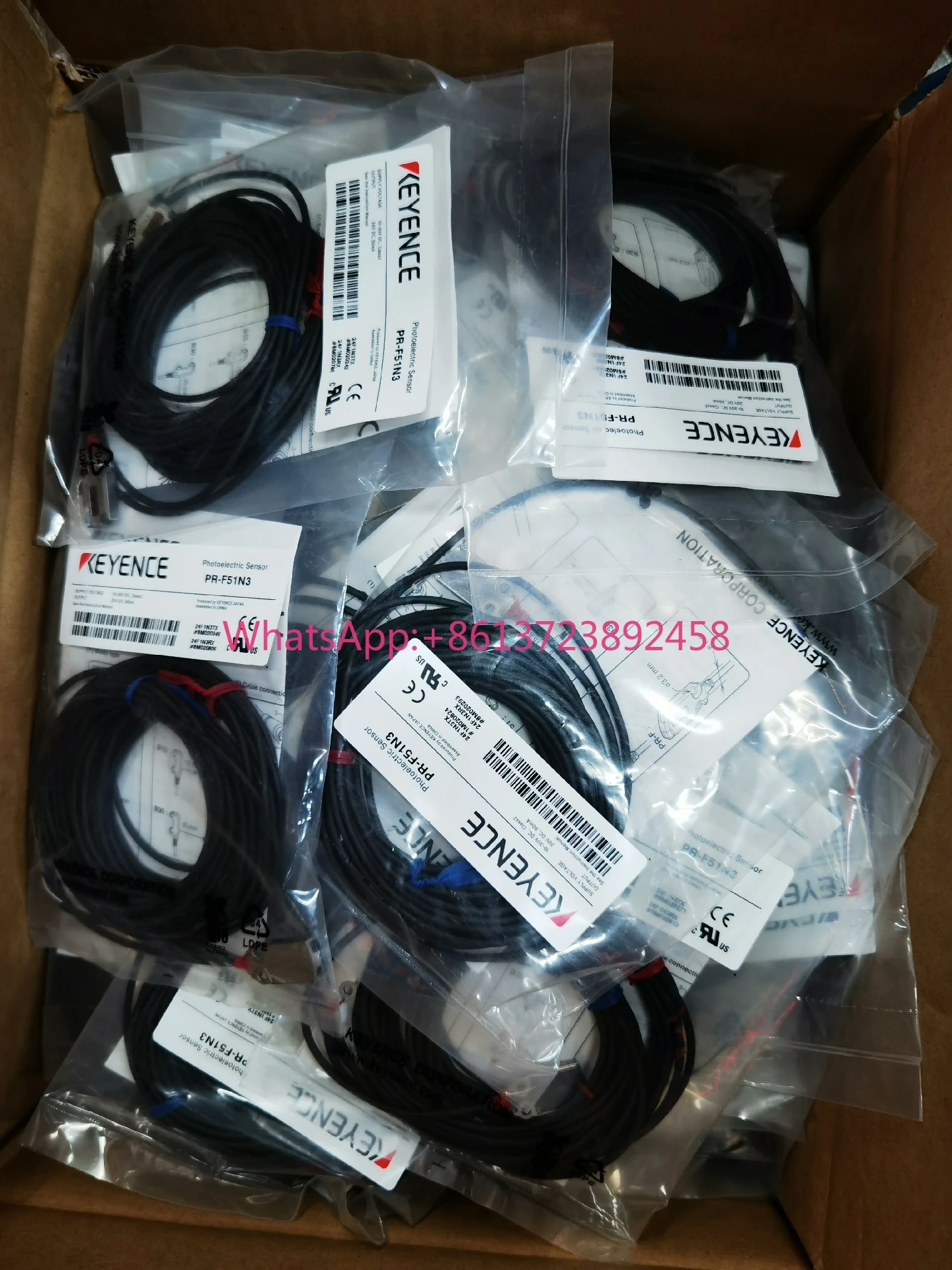 KEYENCE PR-F51N3 built-in photoelectric switch, brand new and original
KEYENCE PR-F51N3 built-in photoelectric switch, brand new and original