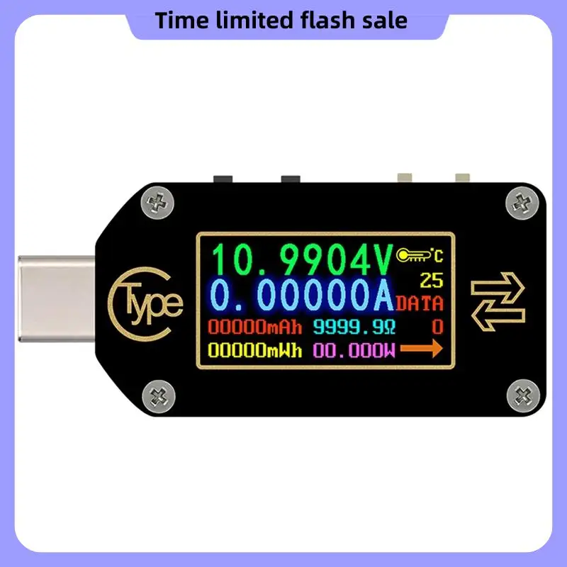 A40T Rd Tc66 Type-C Pd Триггер USB Вольтметр Амперметр Напряжение 2-сторонний измеритель тока Мультиметр Pd Зарядное устройство Батарея USB-тестер1
A40T Rd Tc66 Type-C Pd Триггер USB Вольтметр Амперметр Напряжение 2-сторонний измеритель тока Мультиметр Pd Зарядное устройство Батарея USB-тестер1