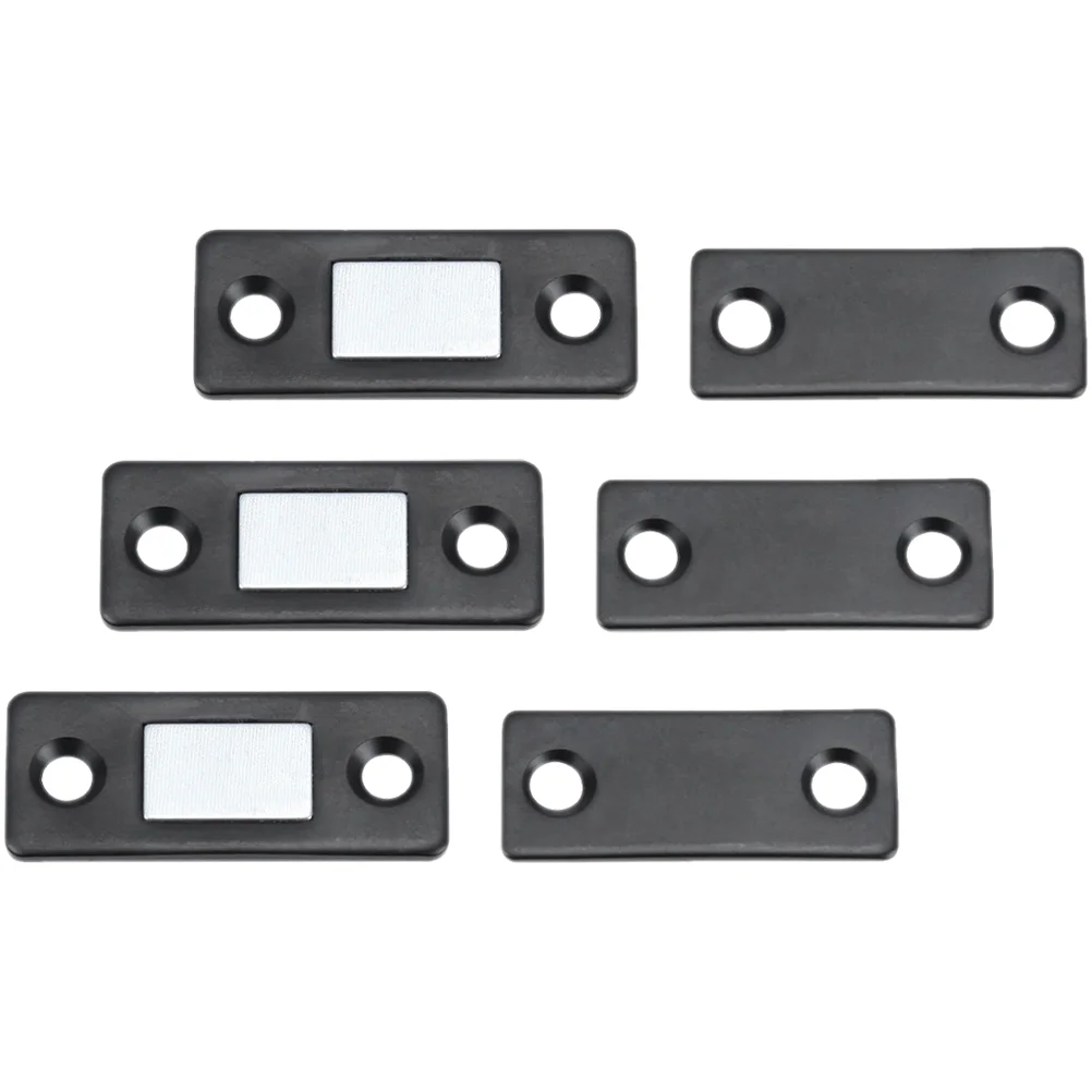 Cabinet Magnets Punch-free Magnetic Sliding Door Wardrobe Snapper Ultra-thin Invisible (black) 3 Sets for Doors Catch
Cabinet Magnets Punch-free Magnetic Sliding Door Wardrobe Snapper Ultra-thin Invisible (black) 3 Sets for Doors Catch