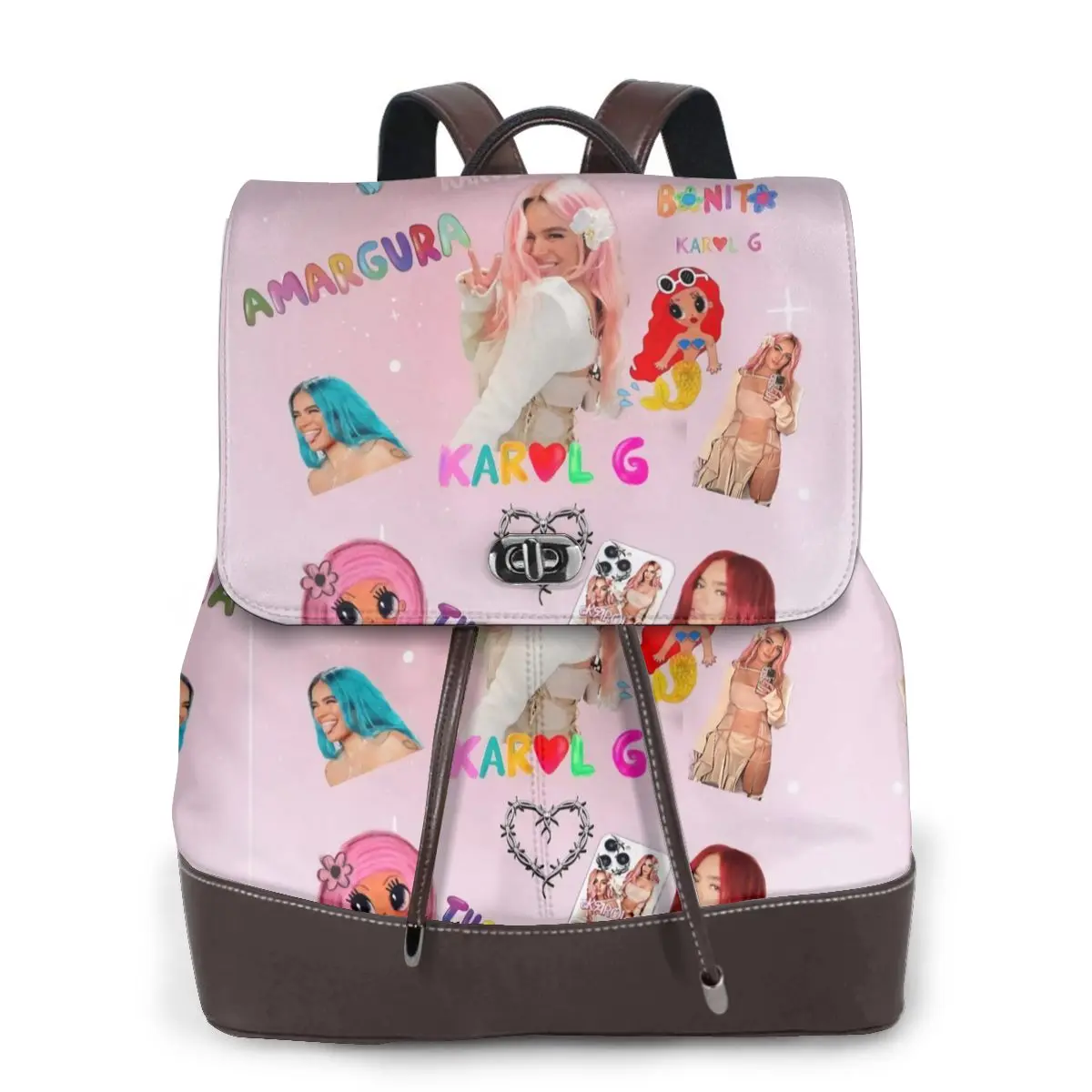 New Women's Multifunction Manana Sera Bonito Karol G Backpack Casual Leather School Bag For Girls Fashion Travel Shoulder Bag
New Women's Multifunction Manana Sera Bonito Karol G Backpack Casual Leather School Bag For Girls Fashion Travel Shoulder Bag