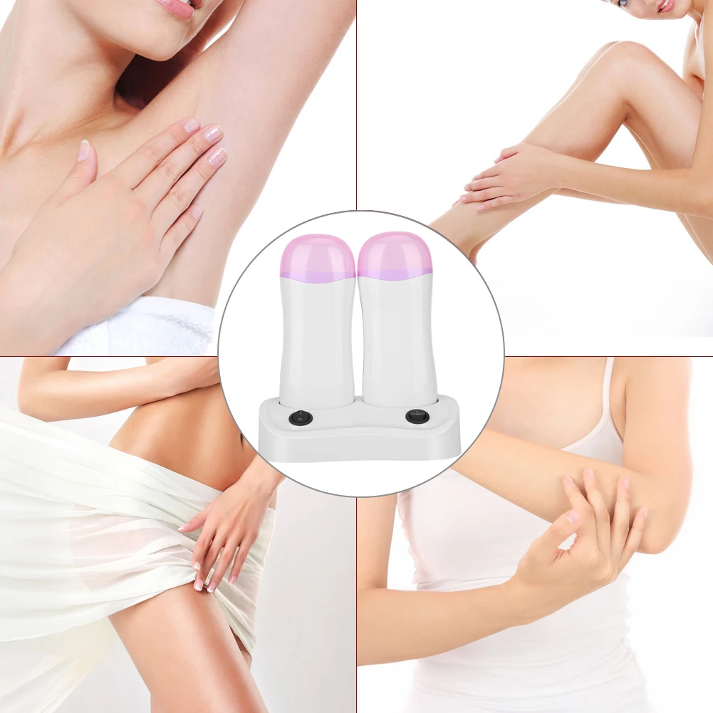Double Cartridge Wax Depilatory Roller Warmer Heater Waxing Body Hair Removal Machine EU Plug 220V
Double Cartridge Wax Depilatory Roller Warmer Heater Waxing Body Hair Removal Machine EU Plug 220V