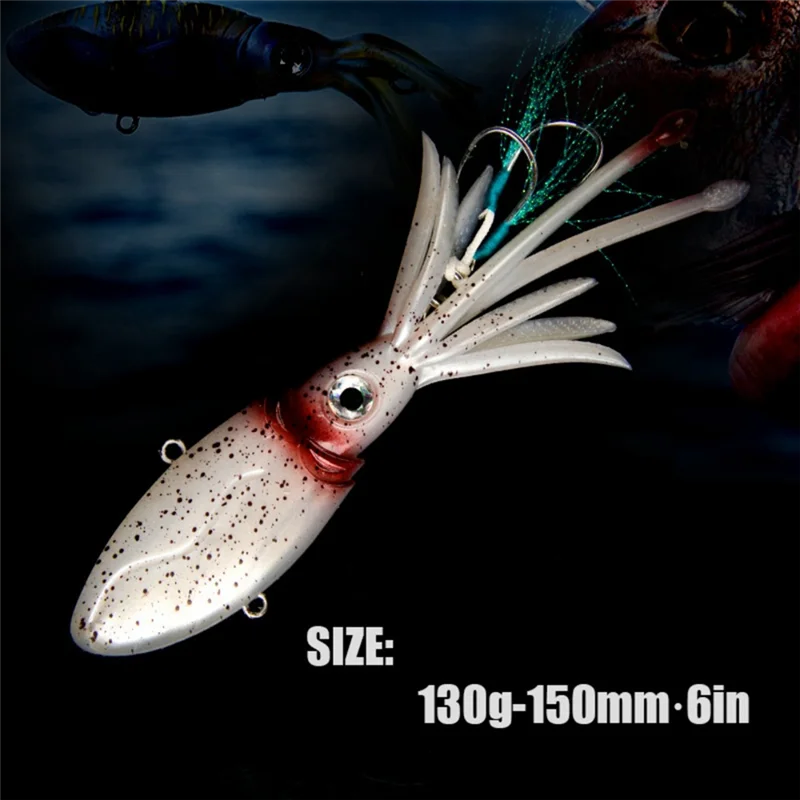 ABLB-130G-150Mm Glow Squid Skirts Lures Soft Rubber Octopus Skirts Fishing Lures Squid Skirts Trolling Lure
ABLB-130G-150Mm Glow Squid Skirts Lures Soft Rubber Octopus Skirts Fishing Lures Squid Skirts Trolling Lure