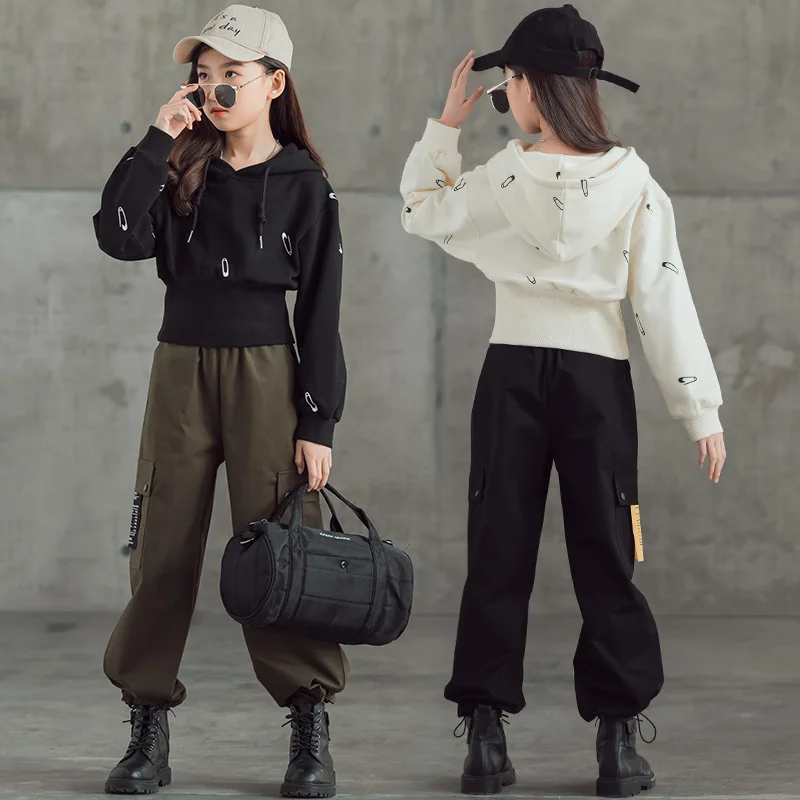 Girls Fashion Clothes Set Spring Autumn Teenage Kids Sport Suit Coat + Pants Two-Piece Children Tracksuit 5 6 8 10 12 14 Years
Girls Fashion Clothes Set Spring Autumn Teenage Kids Sport Suit Coat + Pants Two-Piece Children Tracksuit 5 6 8 10 12 14 Years