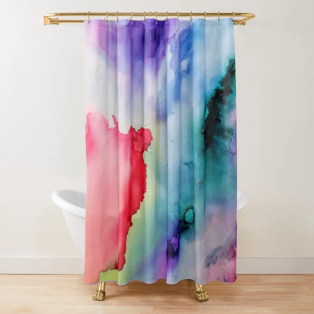 Rainbow Watercolor Shower Curtain For The Bathroom Accessories For Shower And Services Curtain
Rainbow Watercolor Shower Curtain For The Bathroom Accessories For Shower And Services Curtain