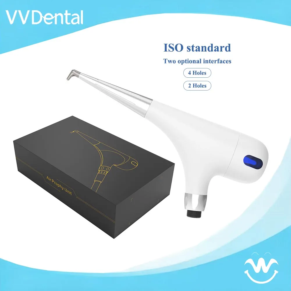 VVDental Dental Air Polisher for Oral Hygiene Cleaning Teeth Whitening Spray Air Flowair Dentistry Equipment
VVDental Dental Air Polisher for Oral Hygiene Cleaning Teeth Whitening Spray Air Flowair Dentistry Equipment