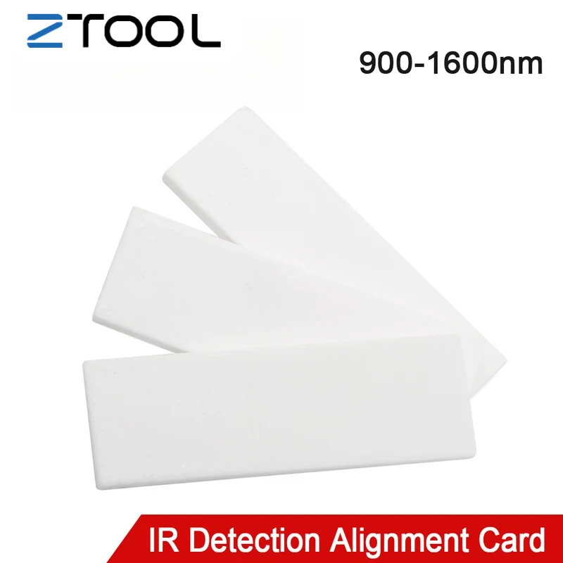 IR Detection Alignment Card Infrared Dimmer Visualizer Calibrator Ceramic Plate For YAG 1064nm Fiber Laser LED Diode Beam
IR Detection Alignment Card Infrared Dimmer Visualizer Calibrator Ceramic Plate For YAG 1064nm Fiber Laser LED Diode Beam