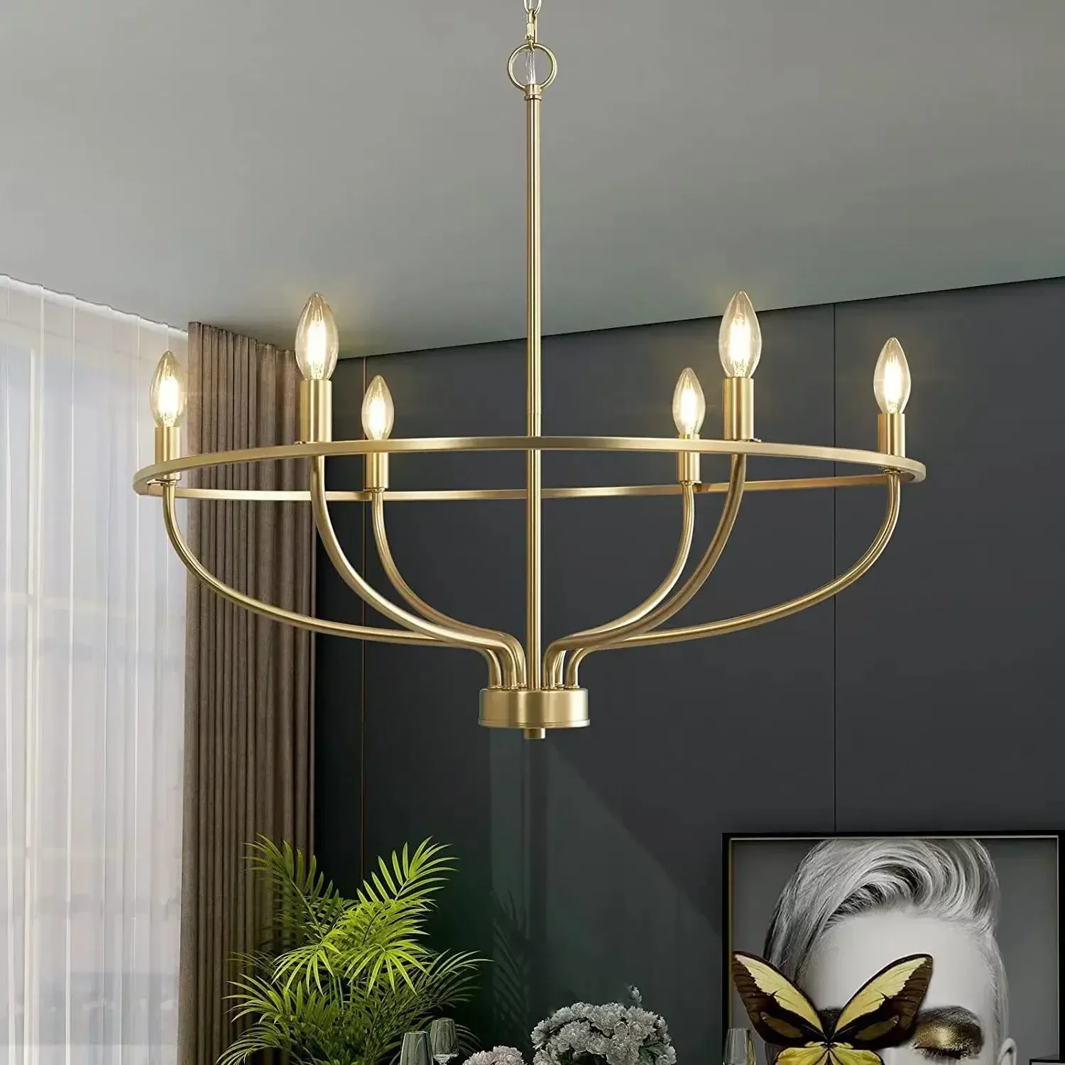 Living Room Iron Retro LED Ceiling Chandelier Pendant lamp Modern Dining Room Industry Decor Light Ring ight Home DecorFixtures
Living Room Iron Retro LED Ceiling Chandelier Pendant lamp Modern Dining Room Industry Decor Light Ring ight Home DecorFixtures