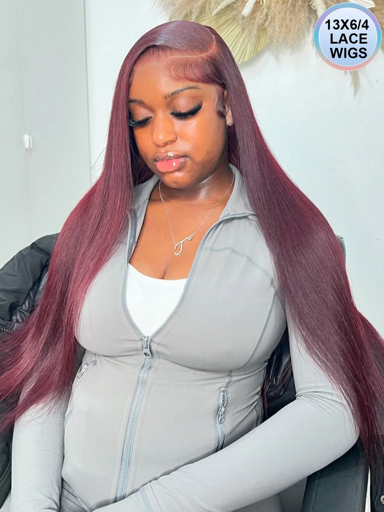 99J Burgundy Bone Straight Lace Front Human Hair Wig 13X4 13X6 Human Hair 30 34 Inch Wine Red Colored Lace Front Wigs PrePlucked
99J Burgundy Bone Straight Lace Front Human Hair Wig 13X4 13X6 Human Hair 30 34 Inch Wine Red Colored Lace Front Wigs PrePlucked