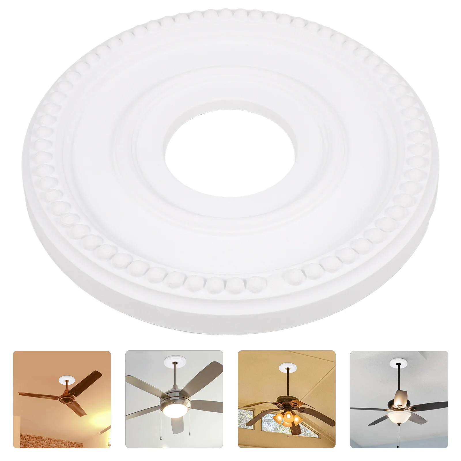 Ceiling Fan Light Decorative Panel Fixture Cover Large Medallion House Decorations for Home
Ceiling Fan Light Decorative Panel Fixture Cover Large Medallion House Decorations for Home