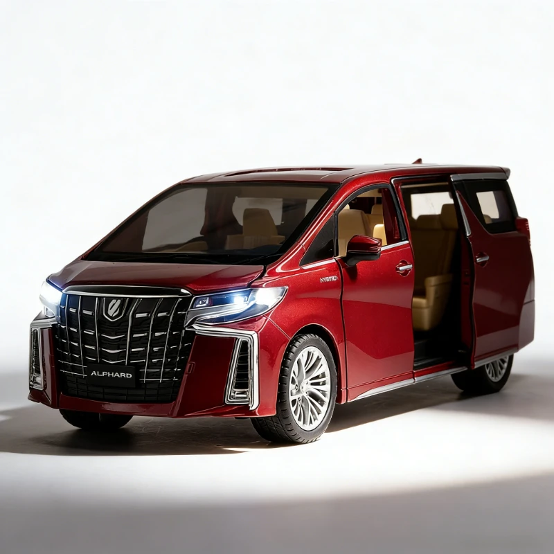 1:24 ALPHARD MPV Van Diecast Toy Car Model Miniature Pull Back Sound & Light Doors Openable Collection Gift Boy
1:24 ALPHARD MPV Van Diecast Toy Car Model Miniature Pull Back Sound & Light Doors Openable Collection Gift Boy