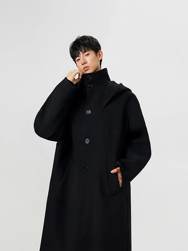 Bla корейское мужское шерстяное пальто с воротником-стойкой Thiened средней длины, осенне-зимняя ветровка, элитное мужское пальто
Bla корейское мужское шерстяное пальто с воротником-стойкой Thiened средней длины, осенне-зимняя ветровка, элитное мужское пальто