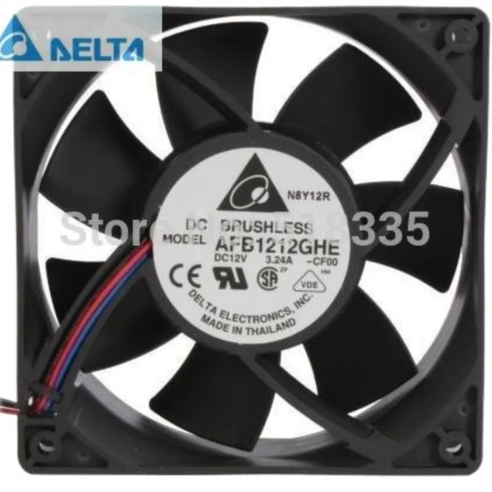 Для delta AFB1212GHE-CF00 120x120x38 мм вентилятор охлаждения 240,96 CFM 5200 об/мин 62 dBA 3-контактный TAC разъем
Для delta AFB1212GHE-CF00 120x120x38 мм вентилятор охлаждения 240,96 CFM 5200 об/мин 62 dBA 3-контактный TAC разъем