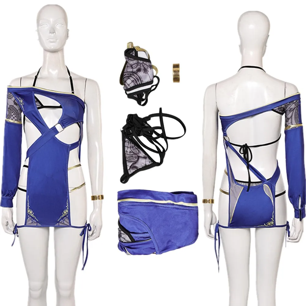 Adult Women Monica Cosplay Costume Game Dead Fantasia or Alive Bikini Set Outfits Halloween Carnival Party Suit Swimsuit
Adult Women Monica Cosplay Costume Game Dead Fantasia or Alive Bikini Set Outfits Halloween Carnival Party Suit Swimsuit
