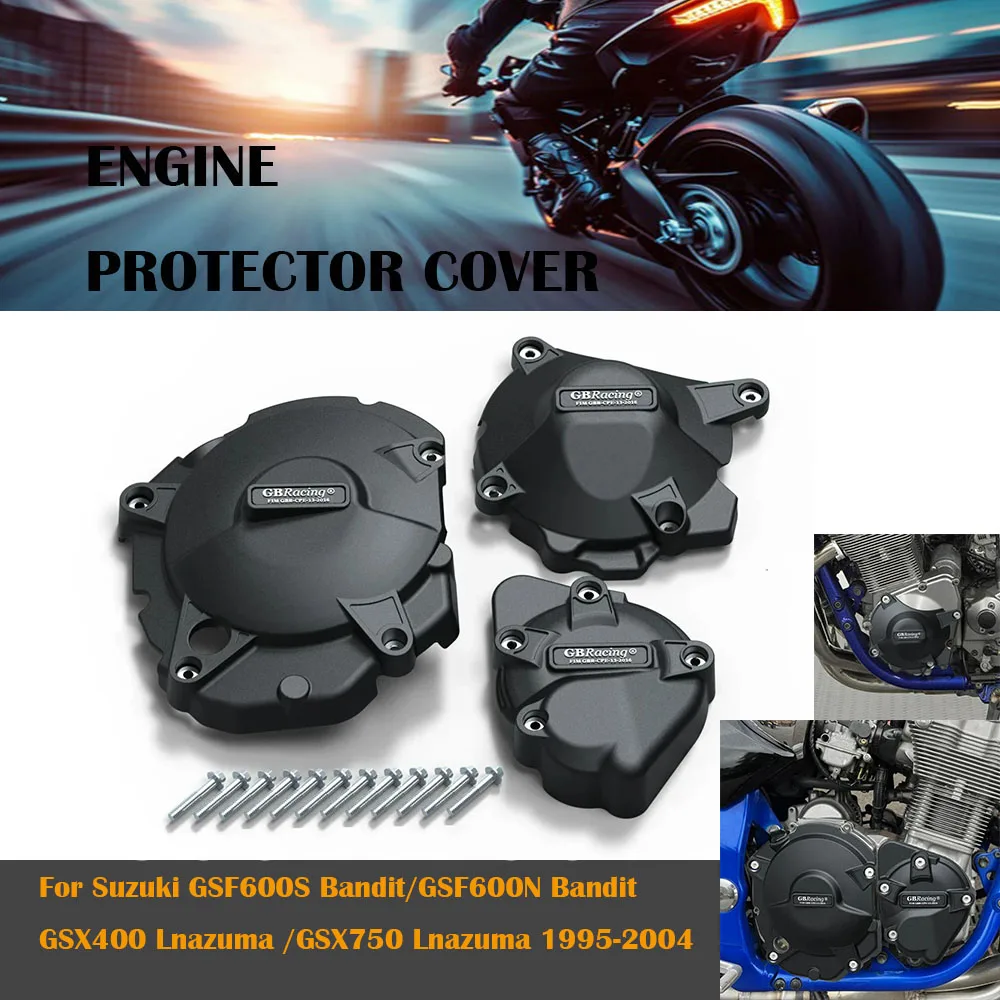 For Suzuki GSF600S Bandit/GSF600N Bandit/GSX400 Lnazuma /GSX750 Lnazuma 1995-2004 Motorcycle Engine Protection Cover
For Suzuki GSF600S Bandit/GSF600N Bandit/GSX400 Lnazuma /GSX750 Lnazuma 1995-2004 Motorcycle Engine Protection Cover