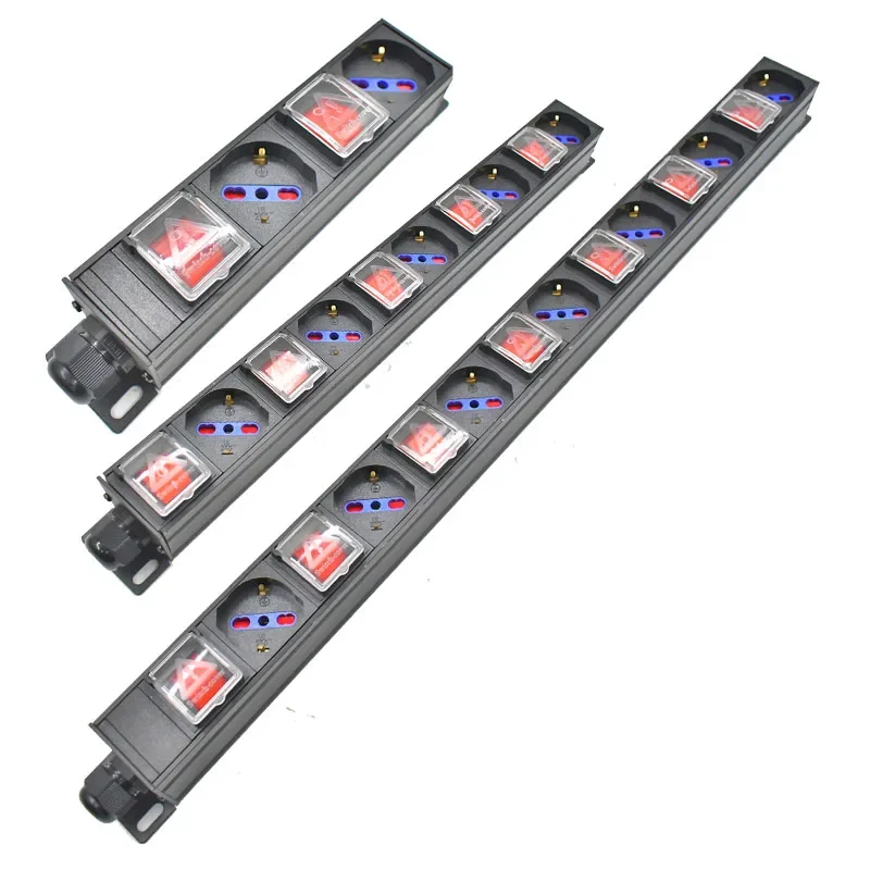 PDU 1U Network Cabinet Rack Power Strip Distribution eu Italy Plug Socket Outlets Break Switch 2m Cord
PDU 1U Network Cabinet Rack Power Strip Distribution eu Italy Plug Socket Outlets Break Switch 2m Cord