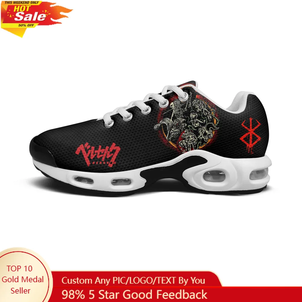 Berserk Lightweight Sports Shoes Air Cushion Sneakers Men Women Teenager High Quality Cartoon Custom Made Leisure Mesh Sneakers
Berserk Lightweight Sports Shoes Air Cushion Sneakers Men Women Teenager High Quality Cartoon Custom Made Leisure Mesh Sneakers