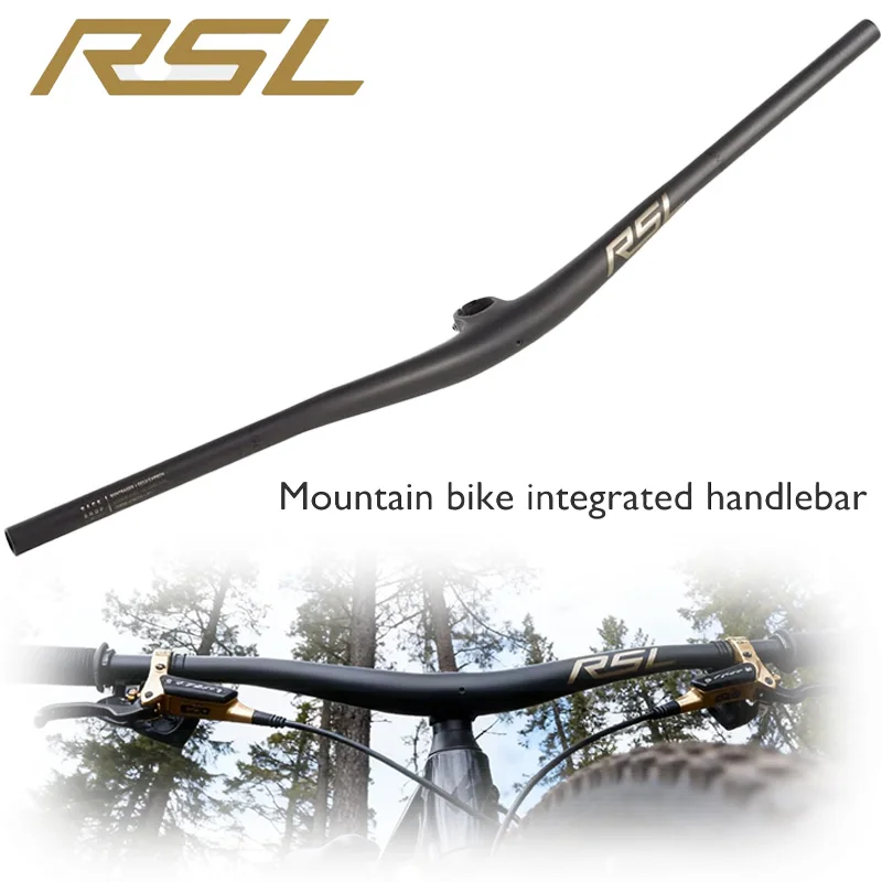 RSL Carbon Mountain Bike Integrated Handlebar Length 35/45/55 Stem Rise 0° Clamp Diameter 28.6mm Length 760/780/800mm Bike Parts
RSL Carbon Mountain Bike Integrated Handlebar Length 35/45/55 Stem Rise 0° Clamp Diameter 28.6mm Length 760/780/800mm Bike Parts