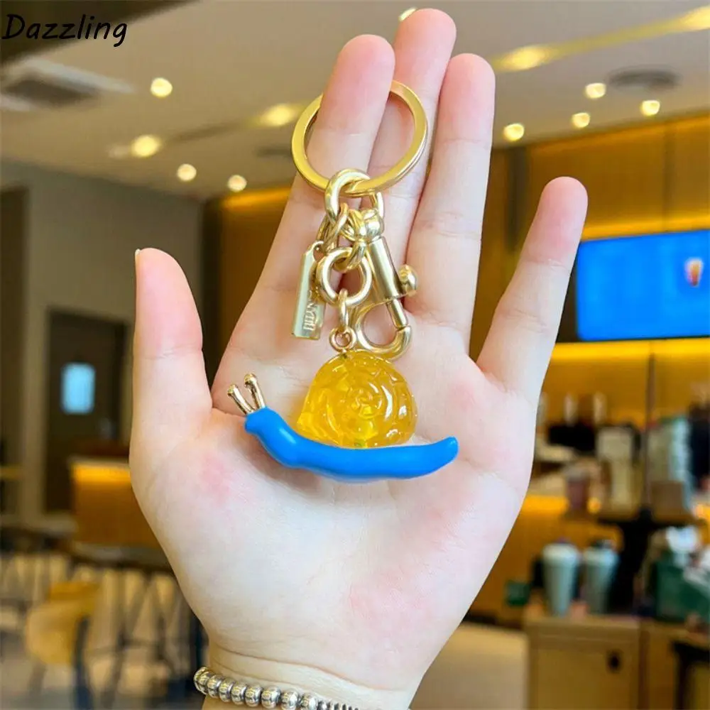 Bag Charm Snail Shaped Simulation Pendant Decoration Anti-Lost Resin Snail Keyring Trinket Multi-Functional
Bag Charm Snail Shaped Simulation Pendant Decoration Anti-Lost Resin Snail Keyring Trinket Multi-Functional
