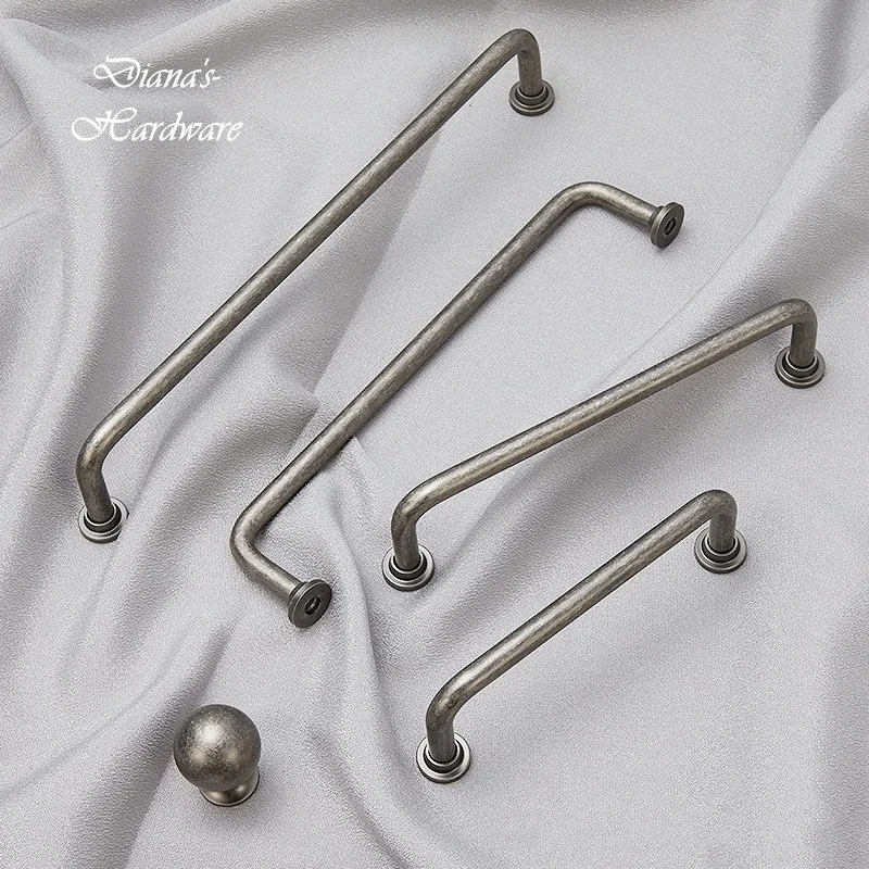 Ancient Silver Decorate Cabinet Handles Furniture Brass Elbow Wardrobe Drawer Simple Retro Cabinet Door Handle and Knob
Ancient Silver Decorate Cabinet Handles Furniture Brass Elbow Wardrobe Drawer Simple Retro Cabinet Door Handle and Knob