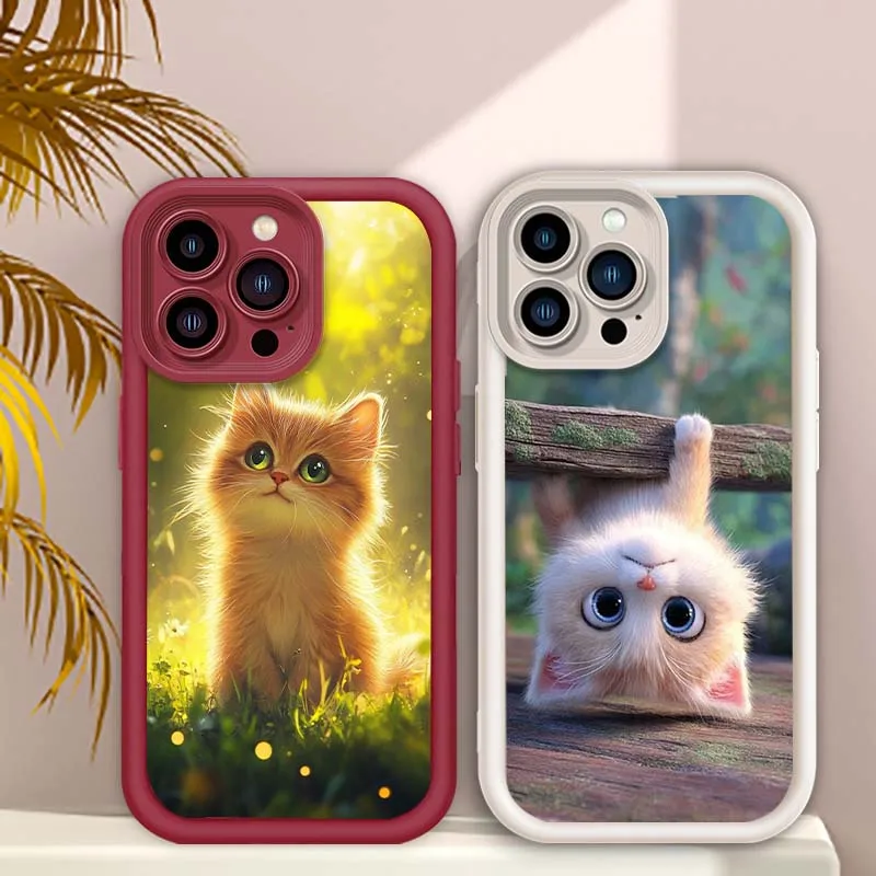 Cat Popular Cartoon Art For Apple iPhone 17 16 15 14 13 12 11 Pro Max Plus Eye Ladder Soft TPU Cover Phone Case
Cat Popular Cartoon Art For Apple iPhone 17 16 15 14 13 12 11 Pro Max Plus Eye Ladder Soft TPU Cover Phone Case