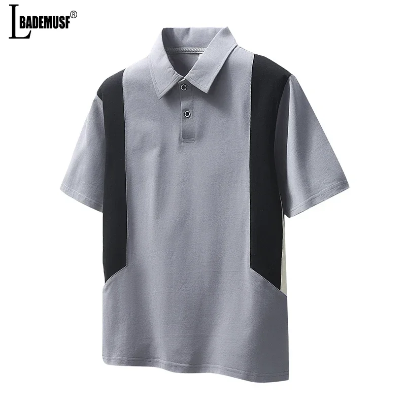 Men Summer Fashion Pure Cotton Polo Shirt Ice Silk Breathab Loos T-Shirt New Solid Fashion Lapel Leisure Commercial Affairs Tops
Men Summer Fashion Pure Cotton Polo Shirt Ice Silk Breathab Loos T-Shirt New Solid Fashion Lapel Leisure Commercial Affairs Tops