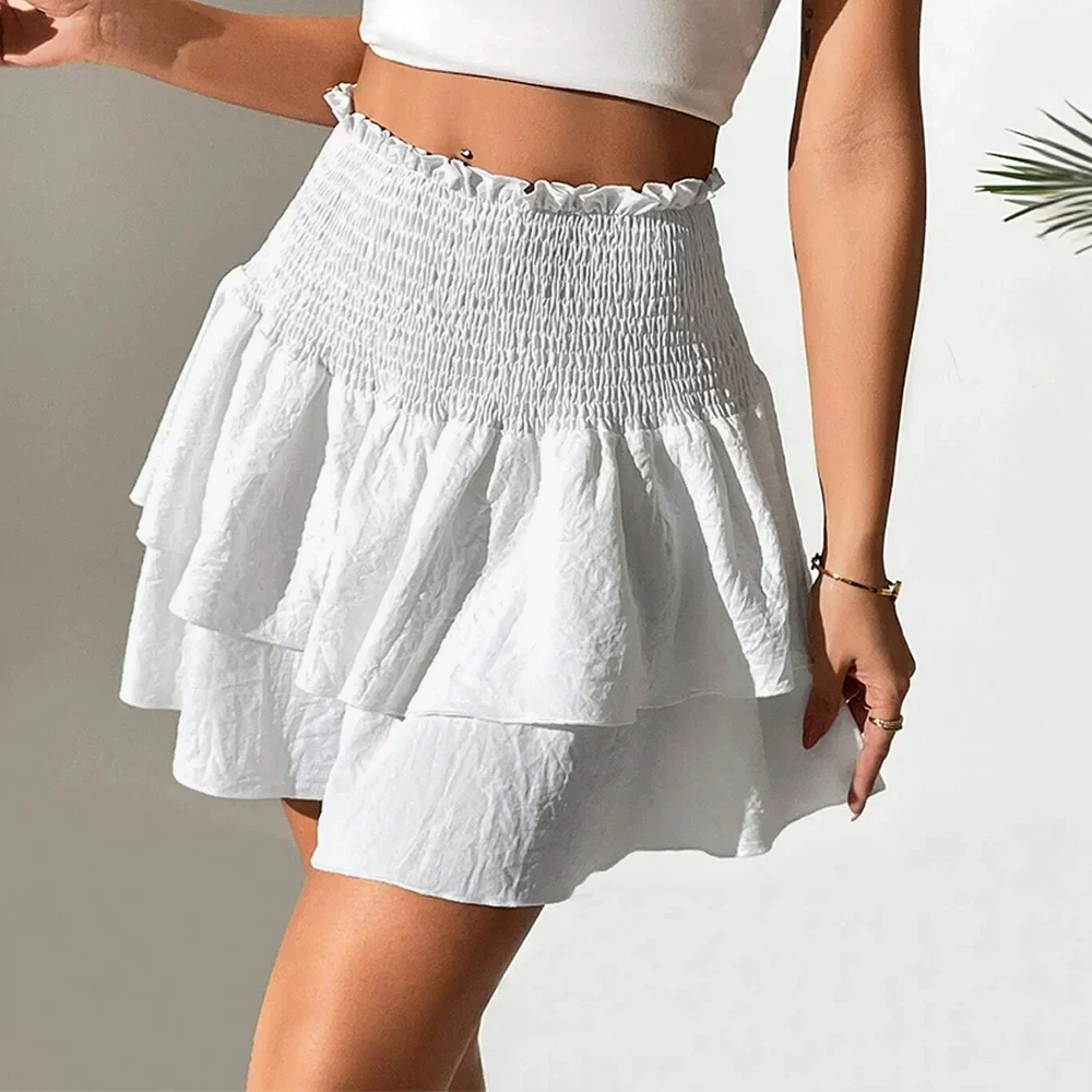 Юбки весна-лето, французские однотонные халаты с высокой талией, многослойные мини-юбки трапециевидной формы с кромкой для свиданий для женщин
Юбки весна-лето, французские однотонные халаты с высокой талией, многослойные мини-юбки трапециевидной формы с кромкой для свиданий для женщин