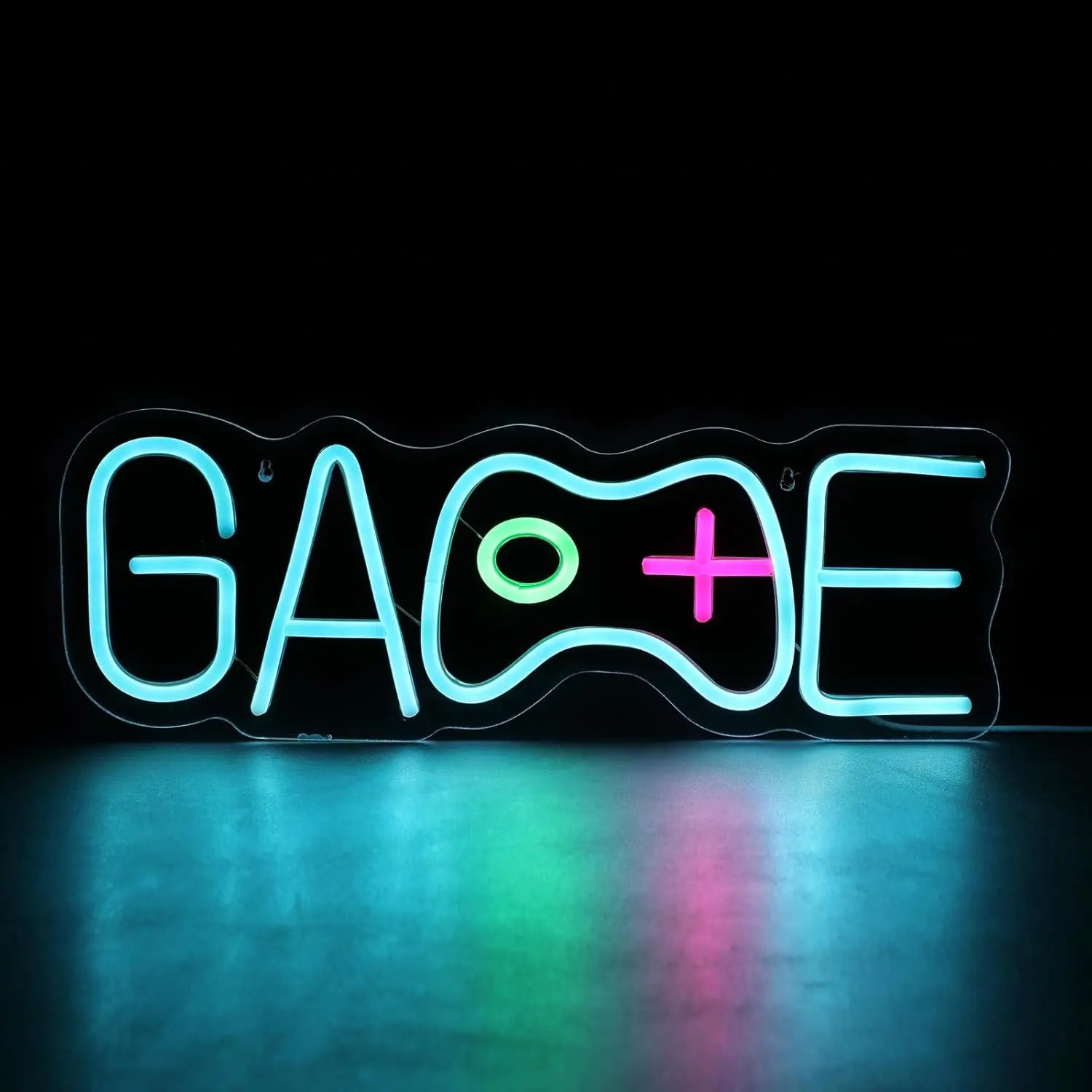 Neon Signs for Wall Decor Gaming Room Gamepad Shaped LED Neon Sign Dimmable Colored,Neon Sign USB Powered Light Up Gifts
Neon Signs for Wall Decor Gaming Room Gamepad Shaped LED Neon Sign Dimmable Colored,Neon Sign USB Powered Light Up Gifts