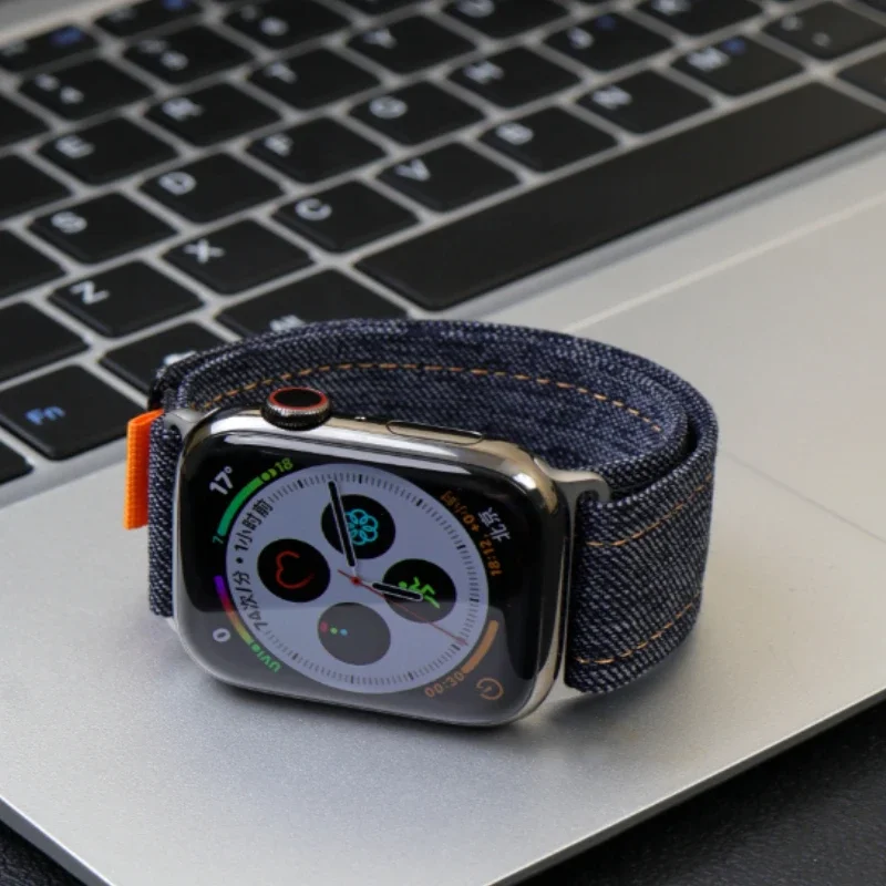 Нейлоновый холщовый ремешок для Apple Watch Ultra 2 49 мм серии 10 9 8 7 46 мм 45 мм 41 мм Джинсовый ремень iWatch 6 5 4 3 SE 44 мм 42 мм 40 мм Ремешок
Нейлоновый холщовый ремешок для Apple Watch Ultra 2 49 мм серии 10 9 8 7 46 мм 45 мм 41 мм Джинсовый ремень iWatch 6 5 4 3 SE 44 мм 42 мм 40 мм Ремешок