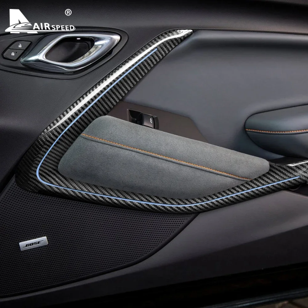 Real Dry Carbon Fiber for Chevrolet Camaro 2016 2017 2018 2019 2020 2021 2022 2023 2024 Car Interior Door Panel Decoration Strip
Real Dry Carbon Fiber for Chevrolet Camaro 2016 2017 2018 2019 2020 2021 2022 2023 2024 Car Interior Door Panel Decoration Strip