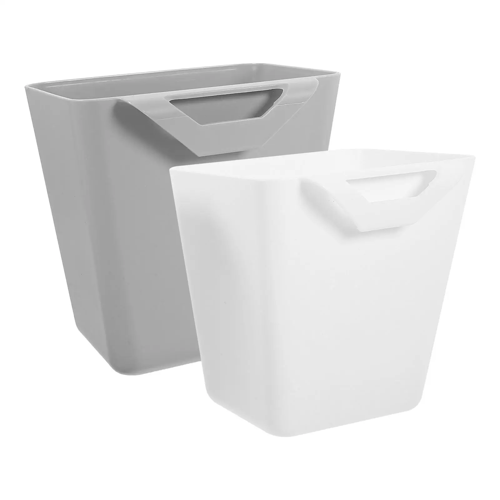 2 Pcs Baskets Small Hanging Trash Can Hanging Buckets PP Compact Kitchen Rolling Cart Accessories Organizer
2 Pcs Baskets Small Hanging Trash Can Hanging Buckets PP Compact Kitchen Rolling Cart Accessories Organizer