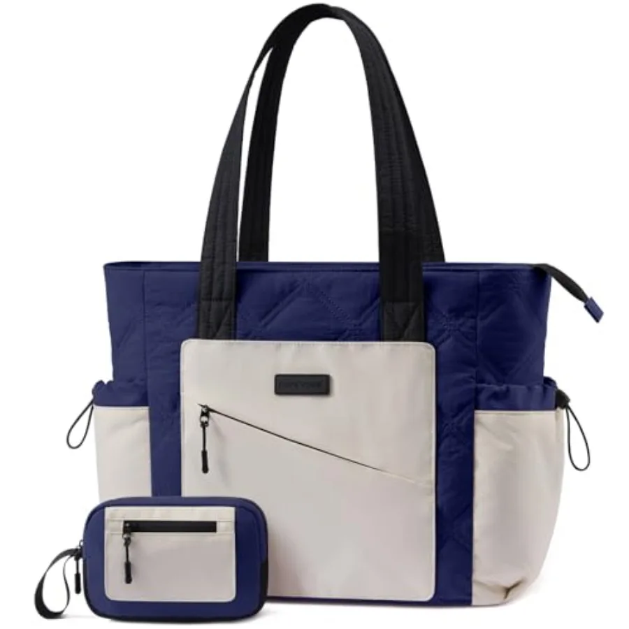 LOVEVOOK Tote Bag for Women, puffer tote bag for Work Travel Nurse, Lightweight quilted Bags with Compartments
LOVEVOOK Tote Bag for Women, puffer tote bag for Work Travel Nurse, Lightweight quilted Bags with Compartments