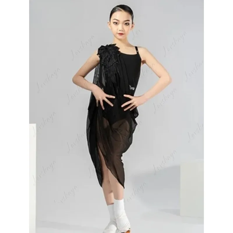 Latin Dance Wear Girls' Summer Mesh Wings Dress Children's Latin Practice Performance Wear
Latin Dance Wear Girls' Summer Mesh Wings Dress Children's Latin Practice Performance Wear