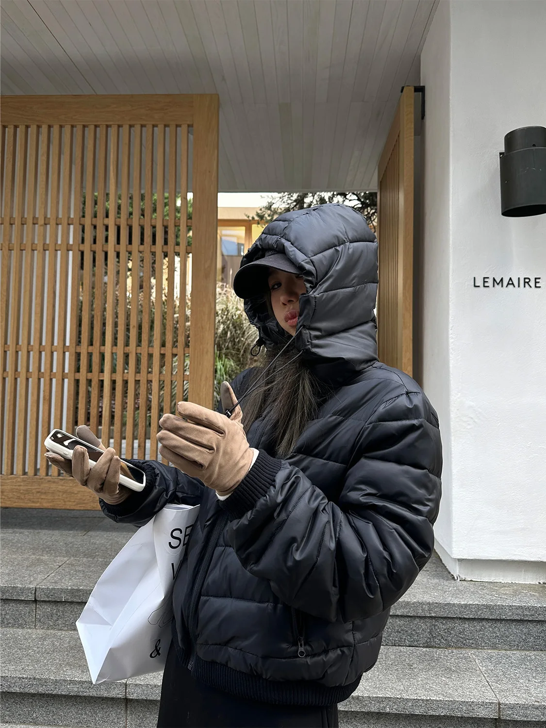 D YANGJUN Winter 2026 Black High Fill Power 90 White Duck down Hooded Jacket Coat Casual Style Zipper Closure Short Length
D YANGJUN Winter 2026 Black High Fill Power 90 White Duck down Hooded Jacket Coat Casual Style Zipper Closure Short Length