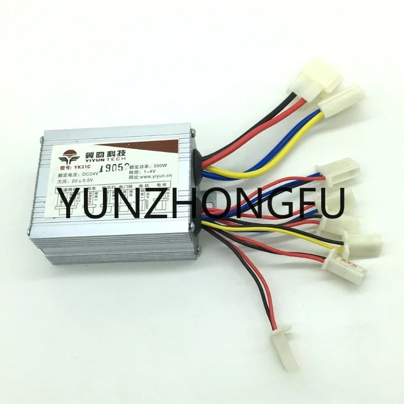 Щеточный контроллер 500W48V36V24V для электромобиля, трехколесная фотомодель YK31C
Щеточный контроллер 500W48V36V24V для электромобиля, трехколесная фотомодель YK31C